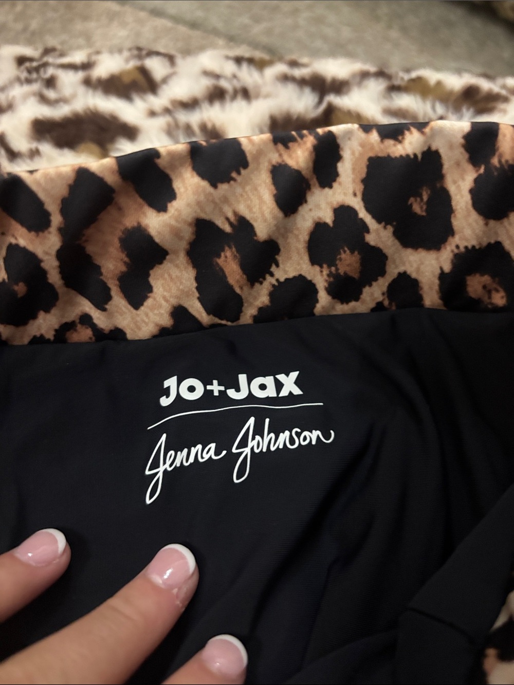 NWOT Jo+Jax X Jenna Johnson Cheetah Print Ballroom Dance Skirt AXXS - Picture 3 of 3